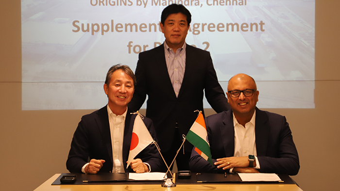 Sumitomo Corporation Expands ORIGINS Chennai Industrial Park in India 1