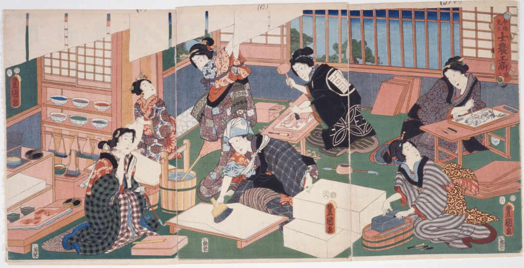 Edo Vibes Anime Style