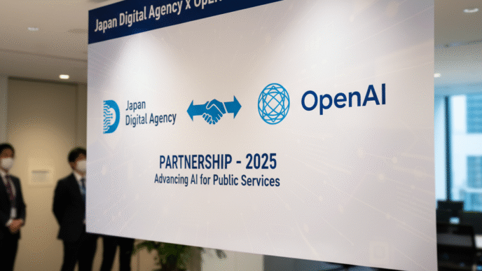 Japan Digital Agency news today OpenAI partnership 2025 update