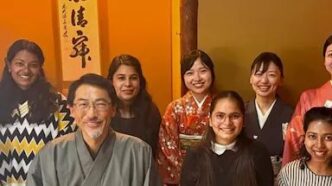 Japanese tea ceremony in New Delhi