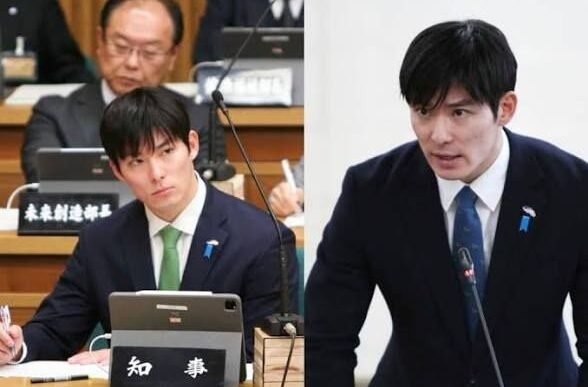 Takato Ishida, the youngest governor in Japan