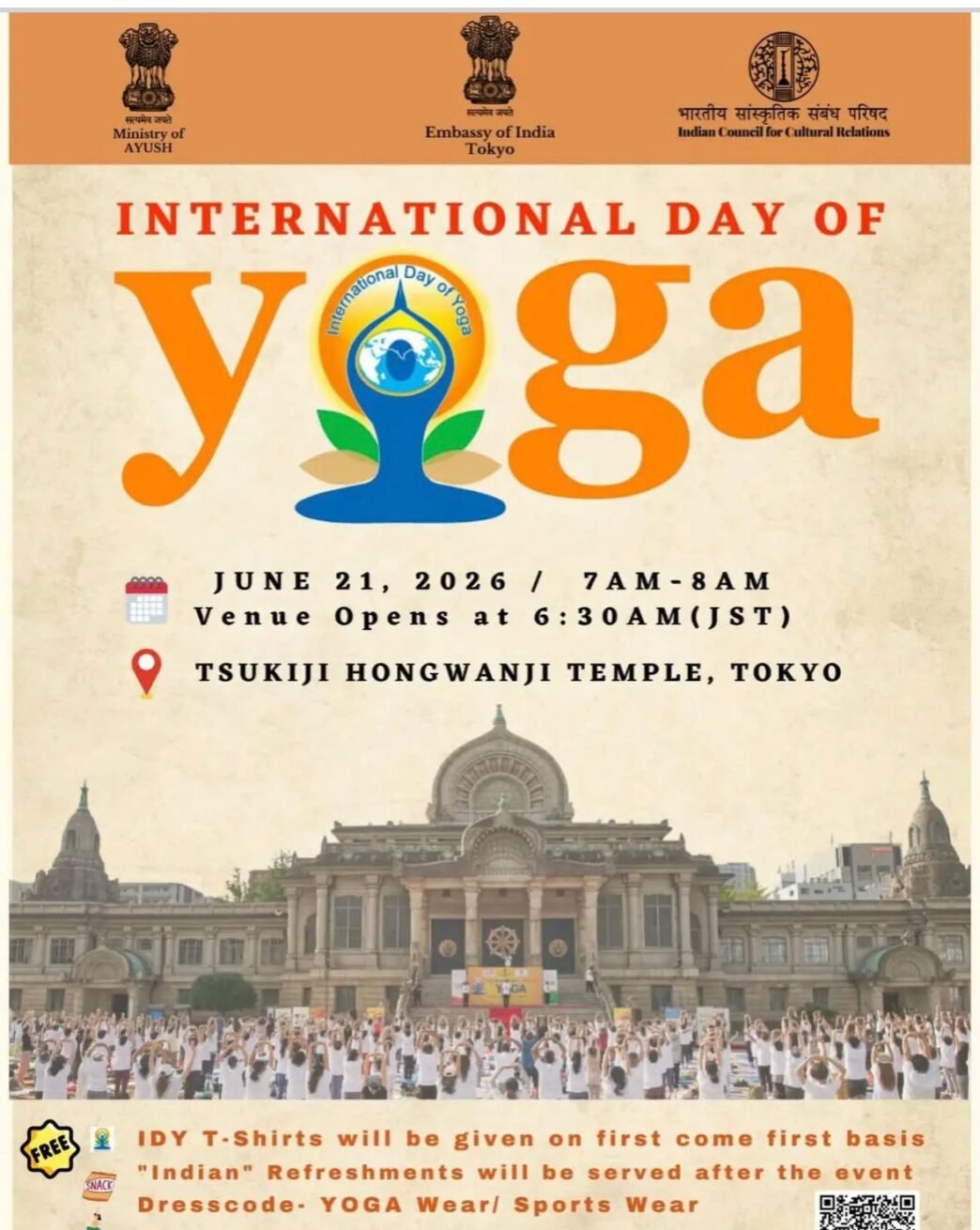 International Day of Yoga Tokyo 2026