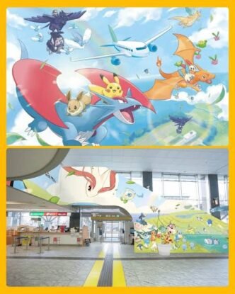 Pokemon Airport Japan