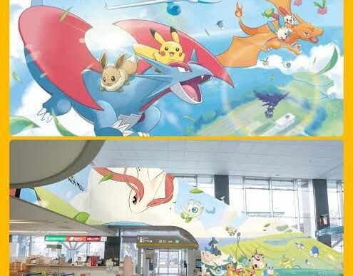 Pokemon Airport Japan