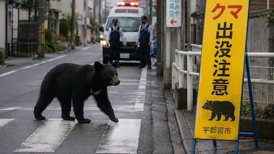 Japan bear sighting