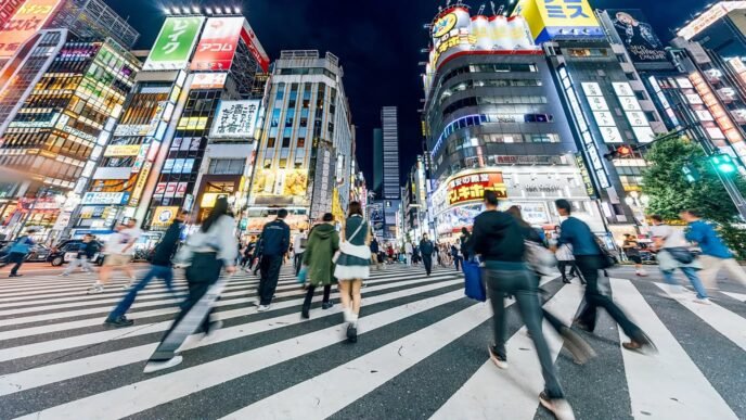Japan clean streets