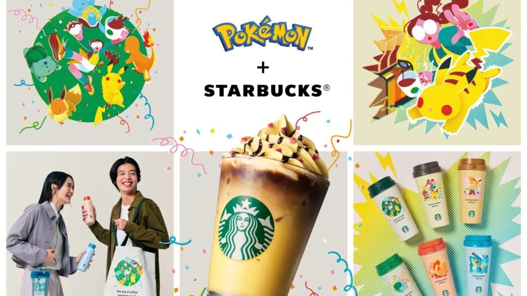 Starbucks Japan Pokémon collaboration