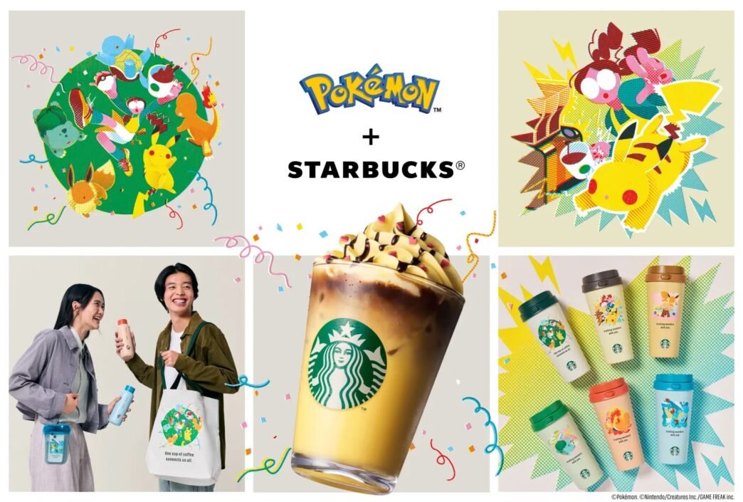 Starbucks Japan Pokémon collaboration